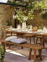 Hawthorne Oval Dining Table Natural