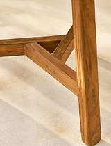 Hawthorne Oval Dining Table Natural