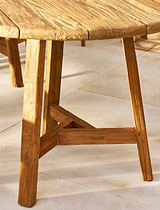 Hawthorne Oval Dining Table Natural