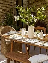 Hawthorne Oval Dining Table Natural