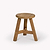 Hawthorne Stool Natural