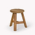 Hawthorne Stool Natural