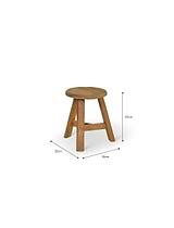 Hawthorne Stool Natural