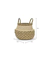 Kingsmead Belly Basket Pot Natural