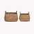 Taston Square Baskets Set of 2 Natural