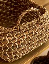 Taston Square Baskets Set of 2 Natural