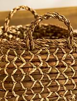 Taston Square Baskets Set of 2 Natural