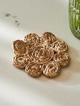 Enslow Jute Coasters Set of 4 Natural