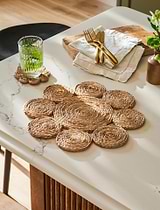 Enslow Jute Placemat Set of 4 Natural