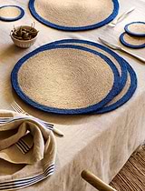Yelford Placemat Set of 4 Ink