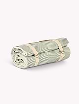 Tubney Herringbone Picnic Blanket Rosemary