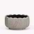 Lidstone Scallop Plant Pot Oval Grey