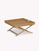 Hambledon Butlers Coffee Table Square Natural