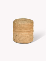 Cerney Jute Round Stool Natural