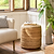 Cerney Jute Round Stool Natural
