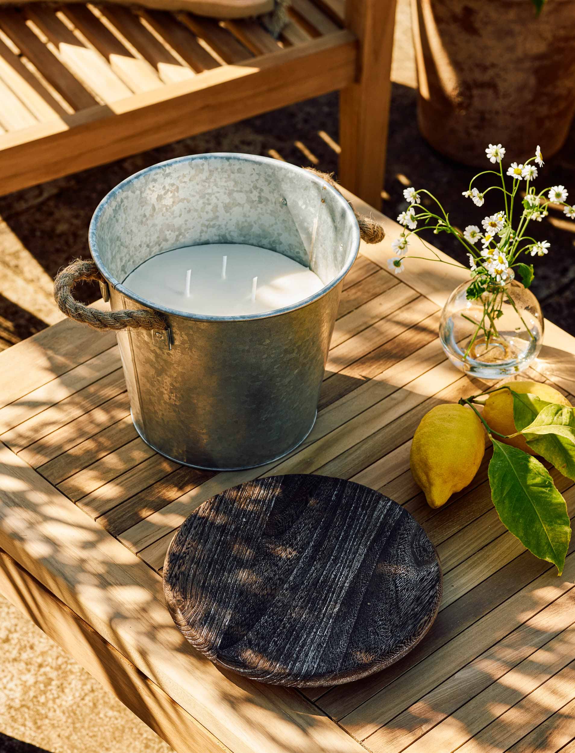 Citronella Candle Bucket