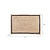 Sambourne Doormat Large Carbon
