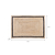 Sambourne Doormat Small Carbon