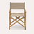 Hayle Directors Chair Natural