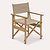 Hayle Directors Chair Natural