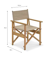 Hayle Directors Chair Natural