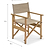 Hayle Directors Chair Natural