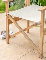 Hayle Directors Chair Natural