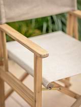 Hayle Directors Chair Natural