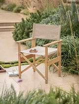 Hayle Directors Chair Natural