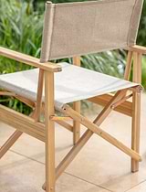 Hayle Directors Chair Natural