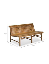 Station Bench Double Natural