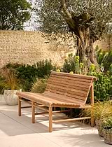 Station Bench Double Natural