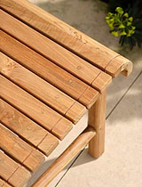Station Bench Double Natural