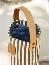 Kimmeridge Bottle Bag Moss Green