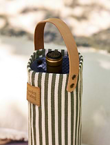 Kimmeridge Bottle Bag Moss Green