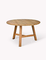 Hawthorne Round Dining Table Natural