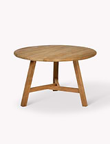 Hawthorne Round Dining Table Natural