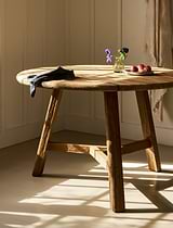 Hawthorne Round Dining Table Natural