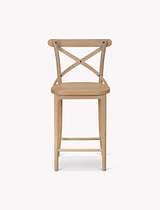Ferndale Cross Back Bar Stool Natural