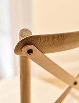 Ferndale Cross Back Dining Chair Natural