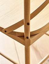 Ferndale Cross Back Dining Chair Natural