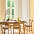 Ferndale Cross Back Dining Chair Natural