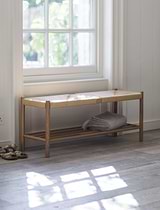 Longworth Hallway Bench Natural