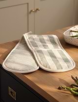 Harlton Wide Stripe Oven Glove Rosemary