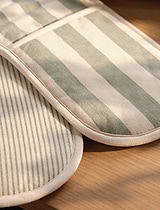 Harlton Wide Stripe Oven Glove Rosemary