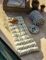 Harlton Roll Out Bed Wide Stripe Rosemary