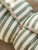 Harlton Roll Out Bed Wide Stripe Rosemary