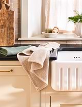 Bruern Waffle Tea towels Set of 2 Rosemary