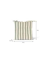 Harlton Wide Stripe Seat Pad Rosemary