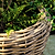 Elmhurst Rattan Planter on Wheels XXL Grey